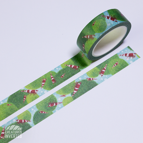 Shrimp and Marimo - Washi Tape 15mm x 10m Roll