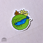 Cherry Shrimp Vinyl Sticker