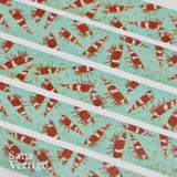 Red Bee Shrimp - Washi Tape 15mm x 10m Roll