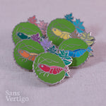 Cherry Shrimp Hard Enamel Pin