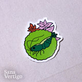 Cherry Shrimp Vinyl Sticker
