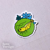 Cherry Shrimp Vinyl Sticker