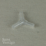 3-Way Airline Splitter - Clear