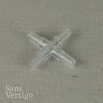 4-Way Airline Splitter - Clear