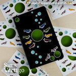 A6 Shrimp Sticker Sheet